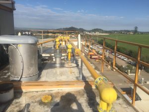 Silo Fill Pipes Installation